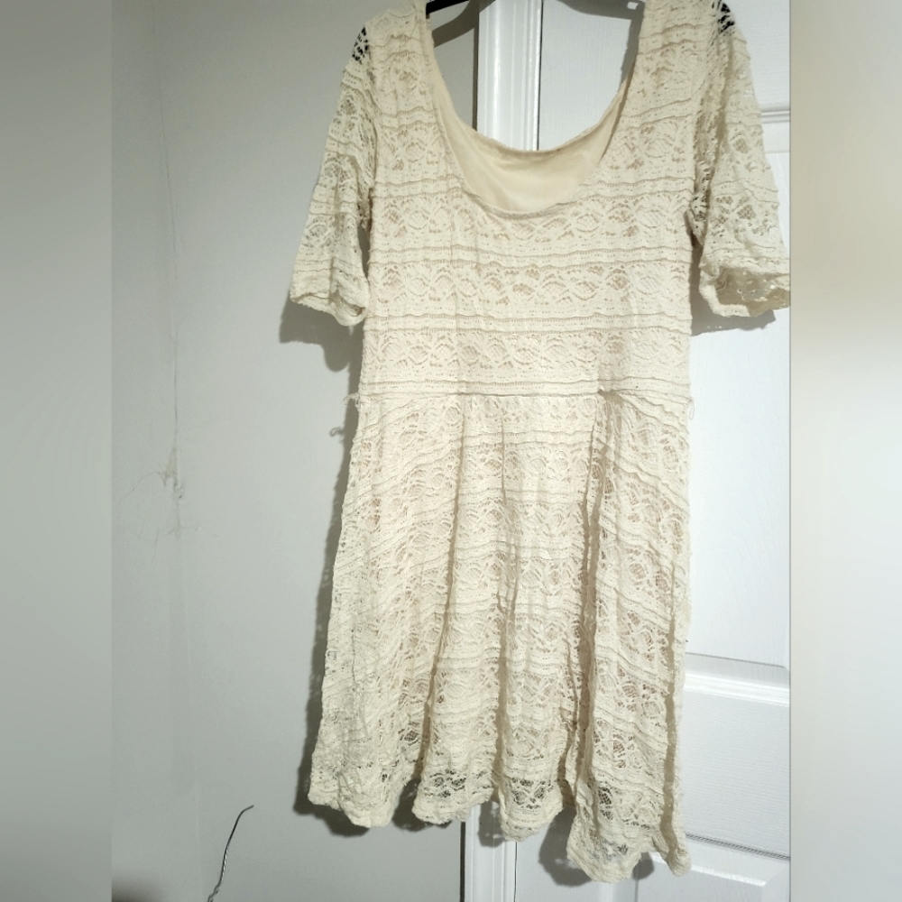 Cream color dress
